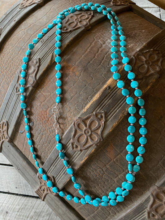 Turquoise Trails Necklace FINAL SALE