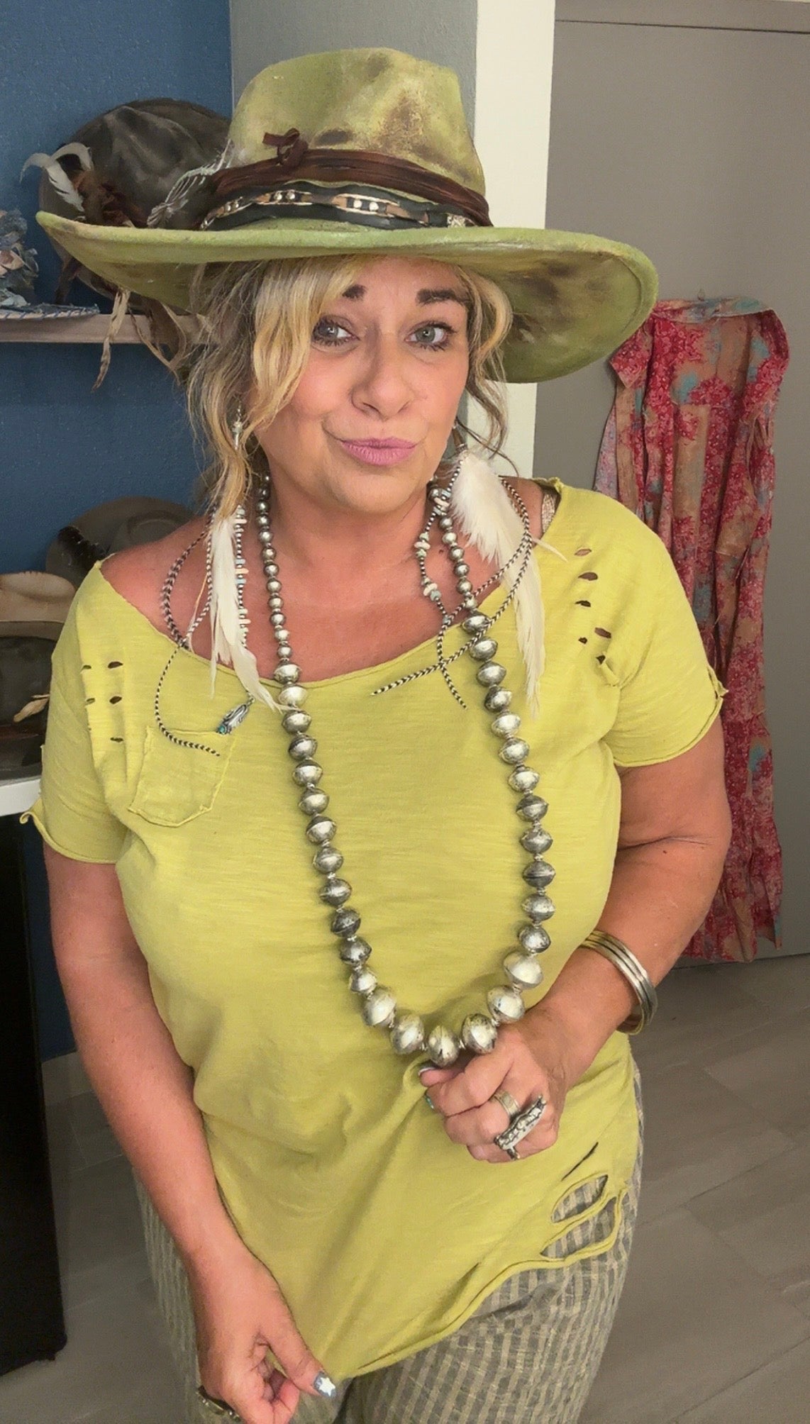 Dusty Plains Navajo Pearl Necklace