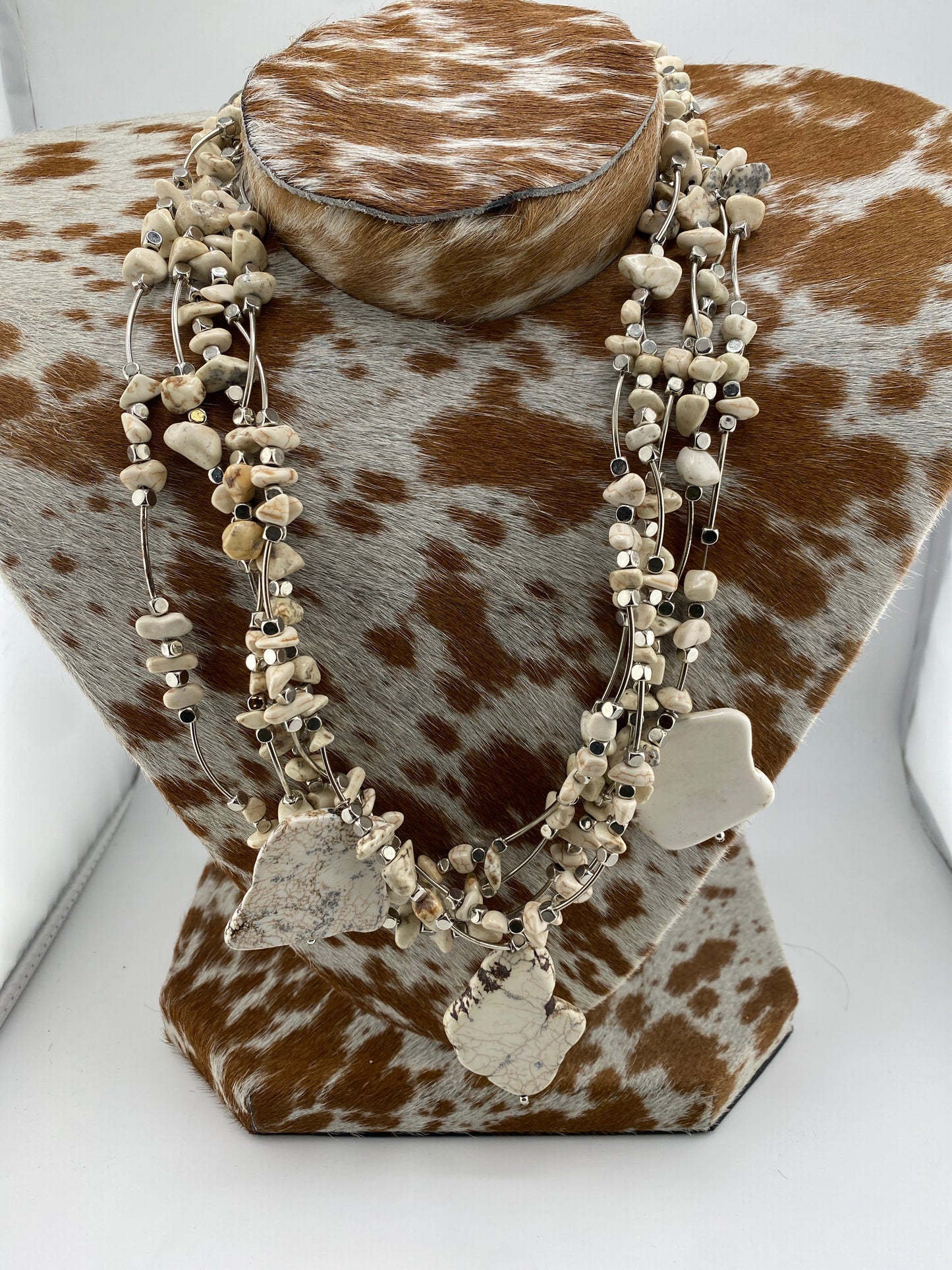 Ivory Gypsy Layers Necklace FINAL SALE