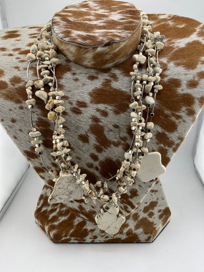 Ivory Gypsy Layers Necklace FINAL SALE