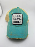 Ball Cap - Girl Read Your Bible