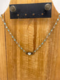 Rosary & Crystal Center Pendant Necklace FINAL SALE