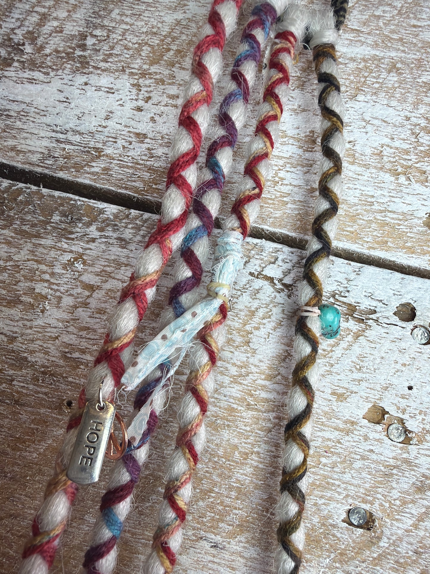 Dreads- Ponytail Bronze Moon Final Sale