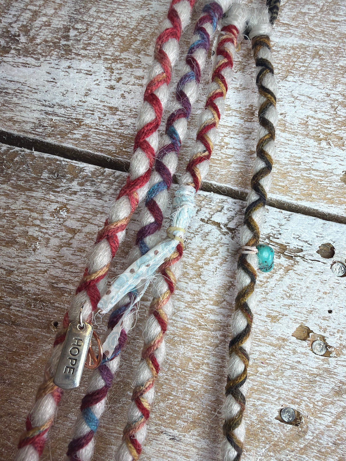 Dreads- Ponytail Bronze Moon Final Sale