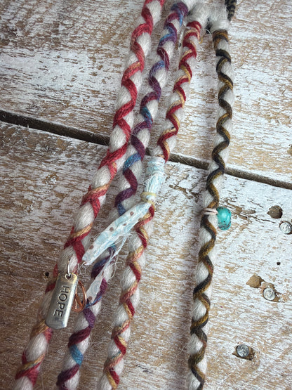 Dreads- Ponytail Bronze Moon Final Sale