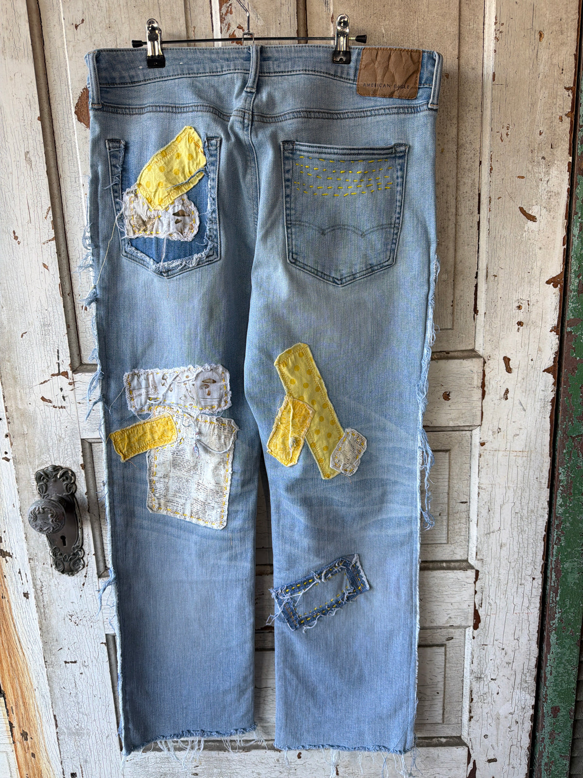 Sunshine Quilt Patchwork Jeans