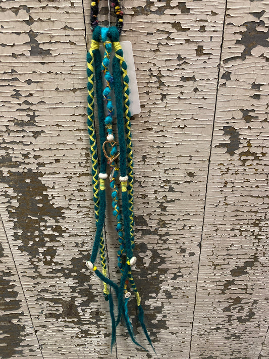 Dreads - Green Gypsy Soul Ponytail FINAL SALE