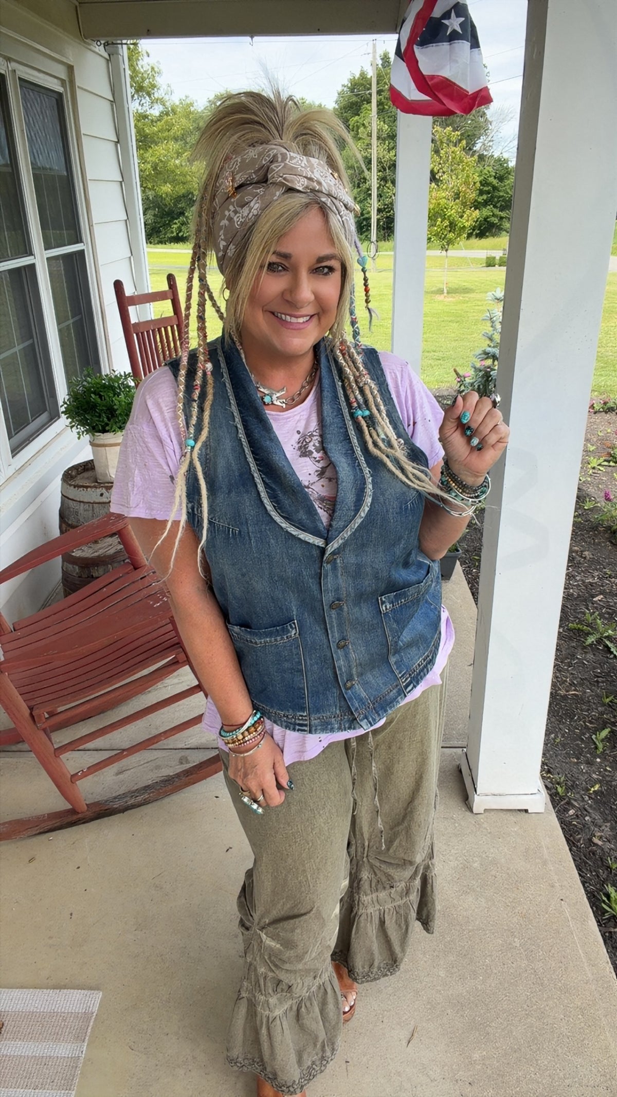 Spellbound Vest - Medium Chambray