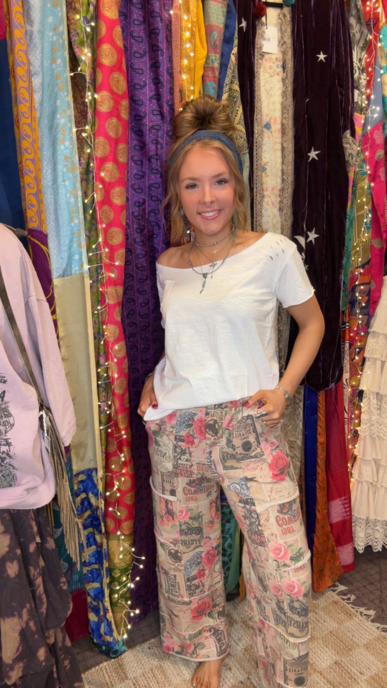 Boho Pants - Romantic Vintage