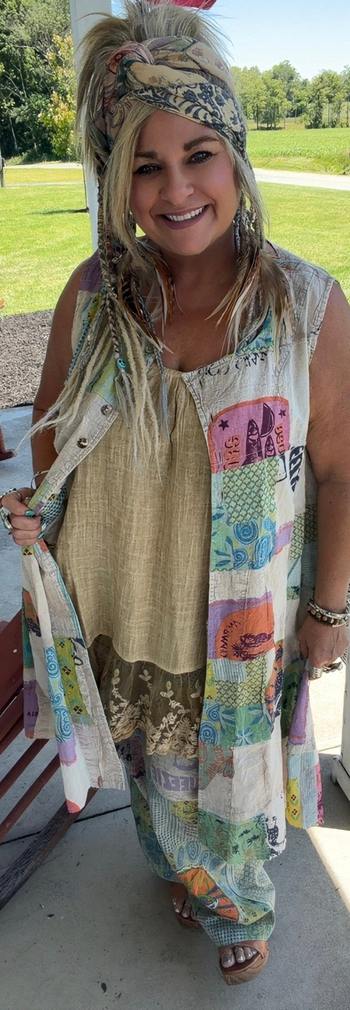 Cottage Patchwork Duster