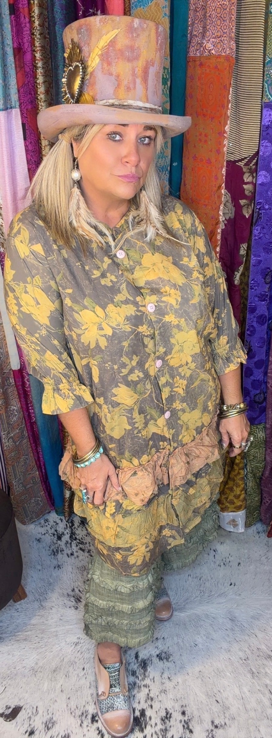 Painted Petal Duster