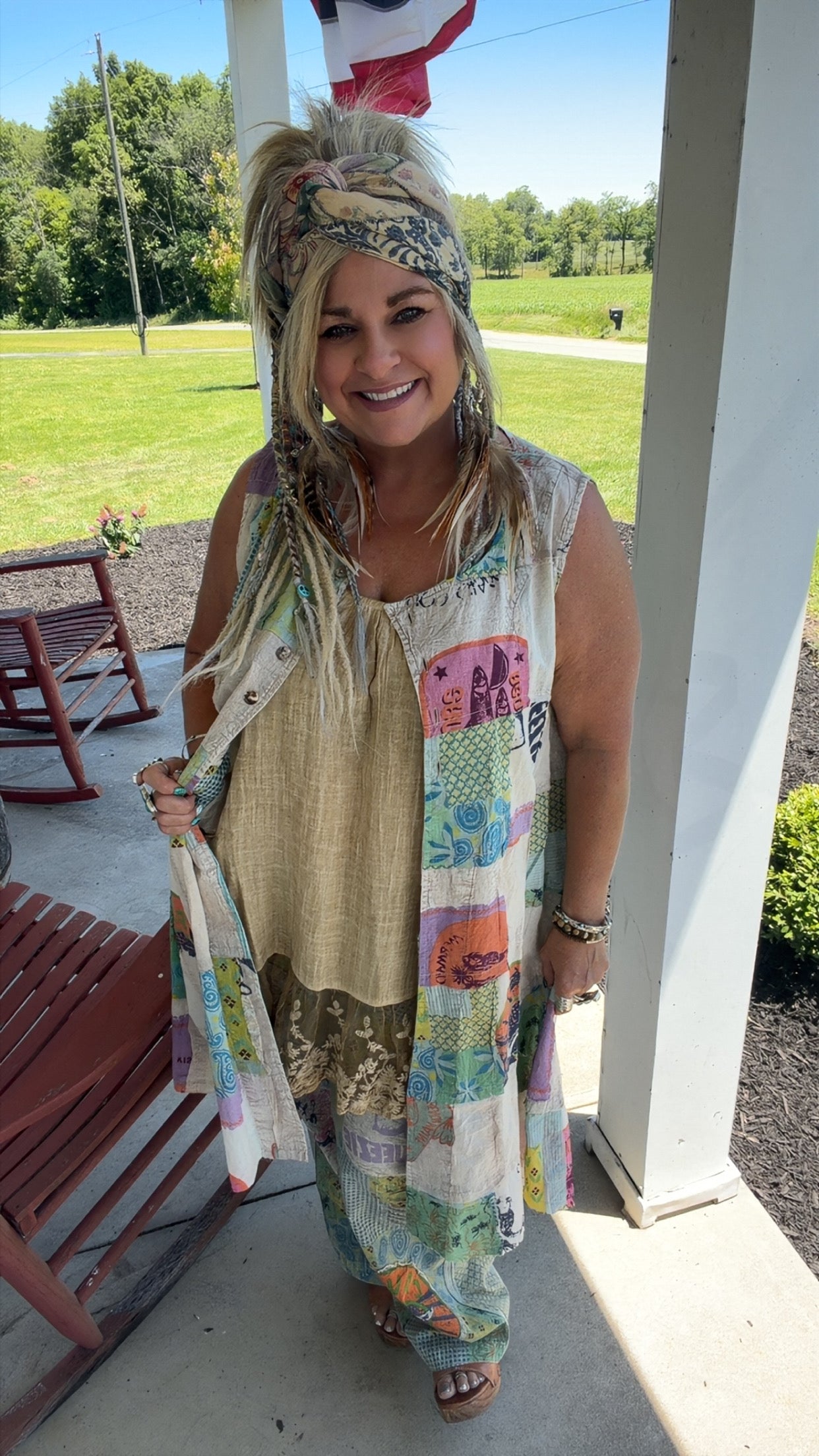Cottage Patchwork Duster