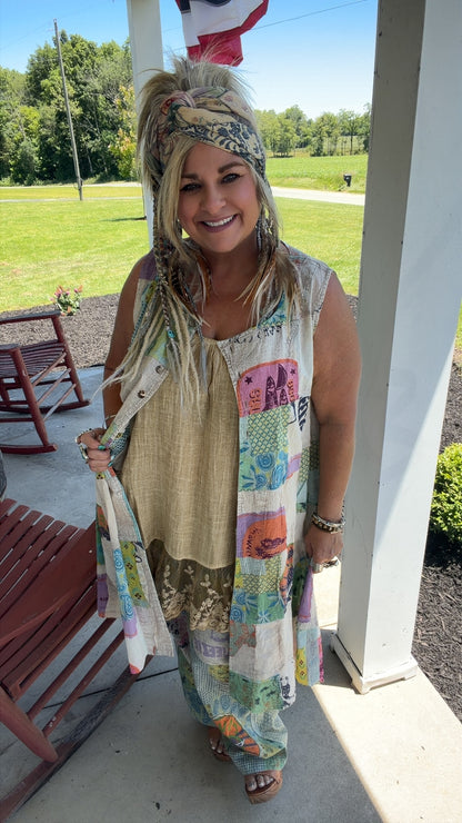 Cottage Patchwork Duster