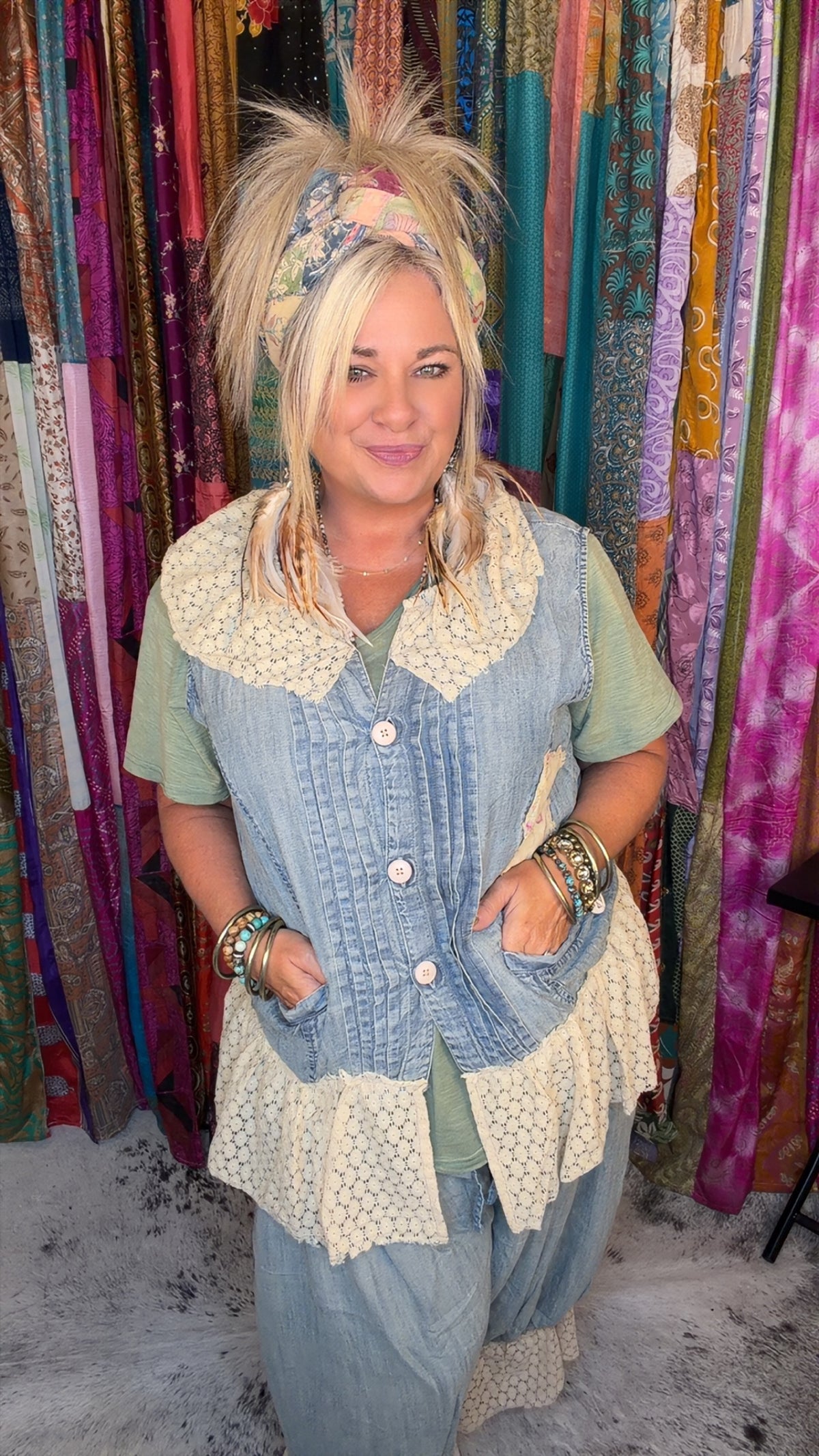 Vintage Whispers Top