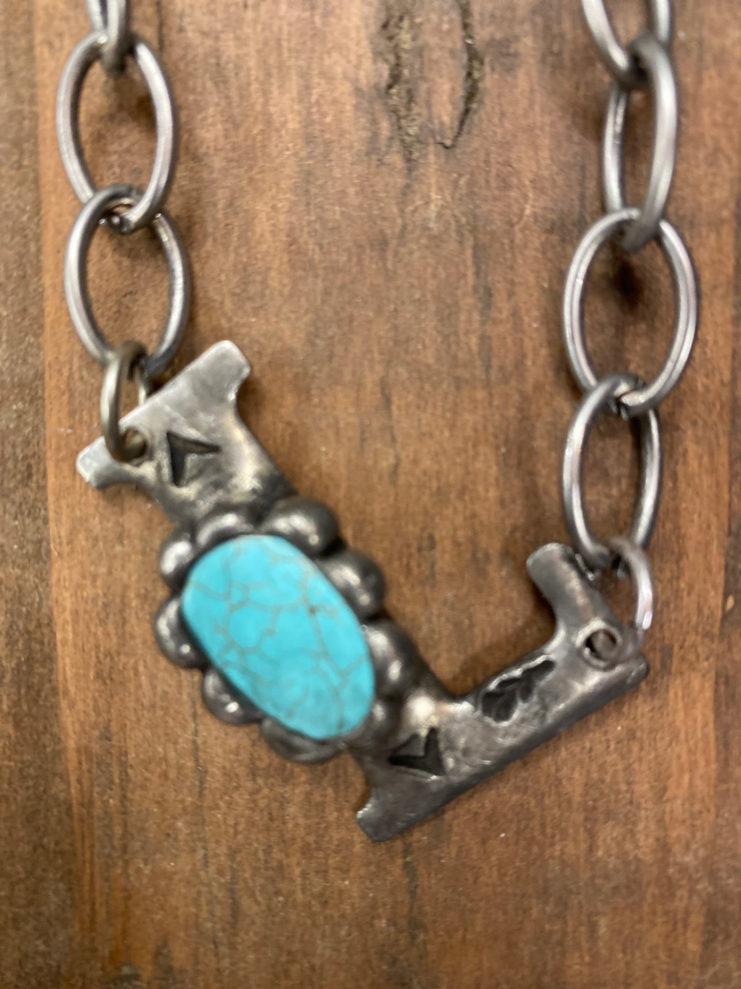 Turquoise Navajos Initials FINAL SALE