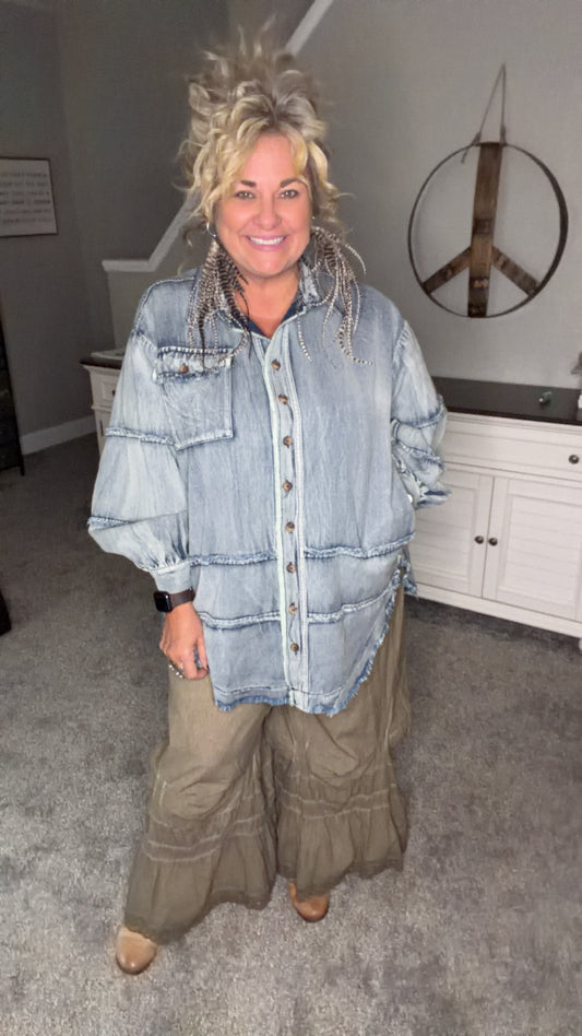 Peace Patchwork Jacket