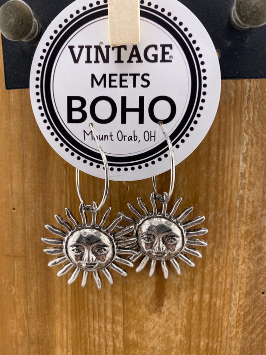 Sunburst Earrings FINAL SALE