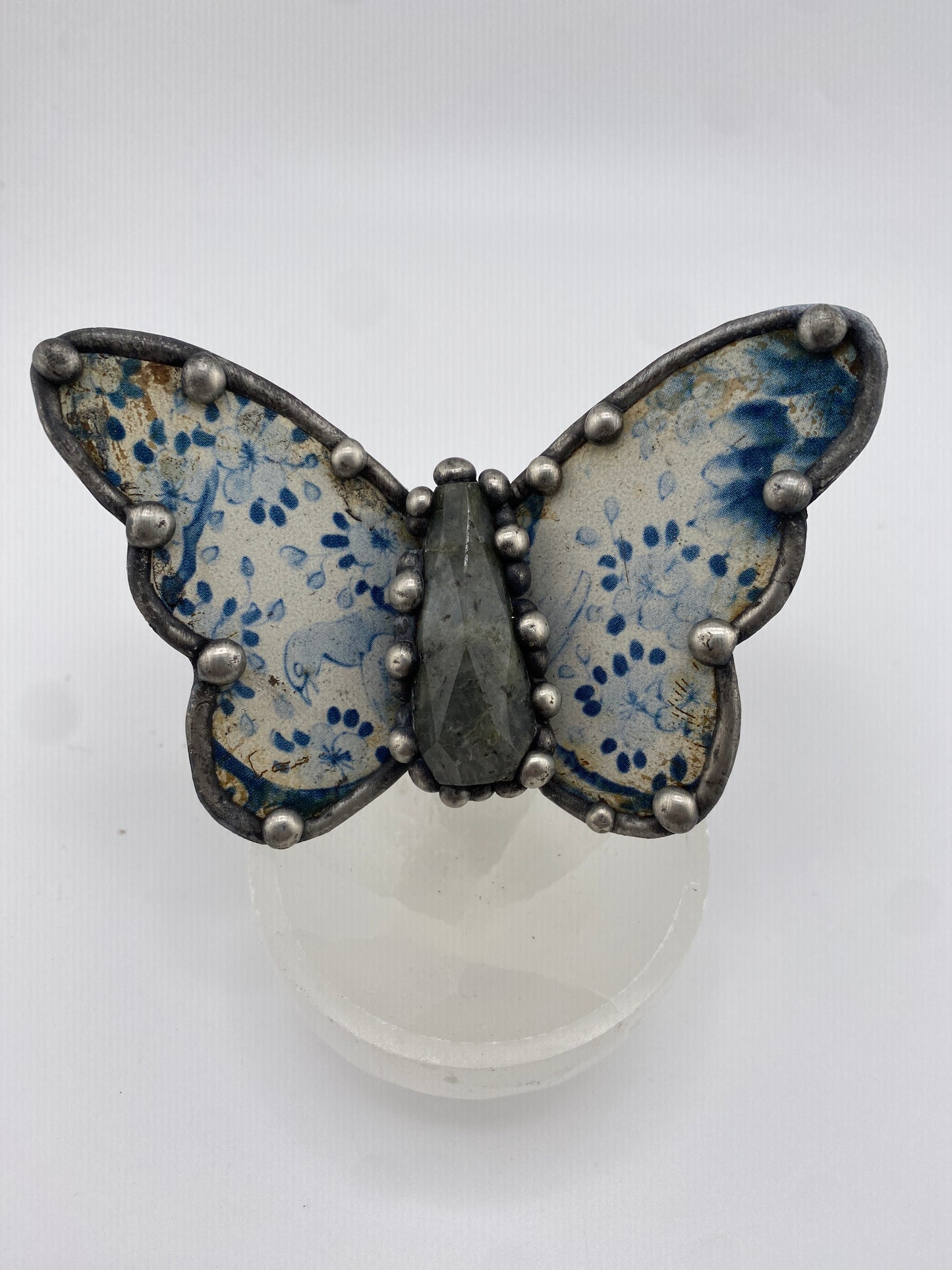 Butterfly Cuff - Blue 3 FINAL SALE