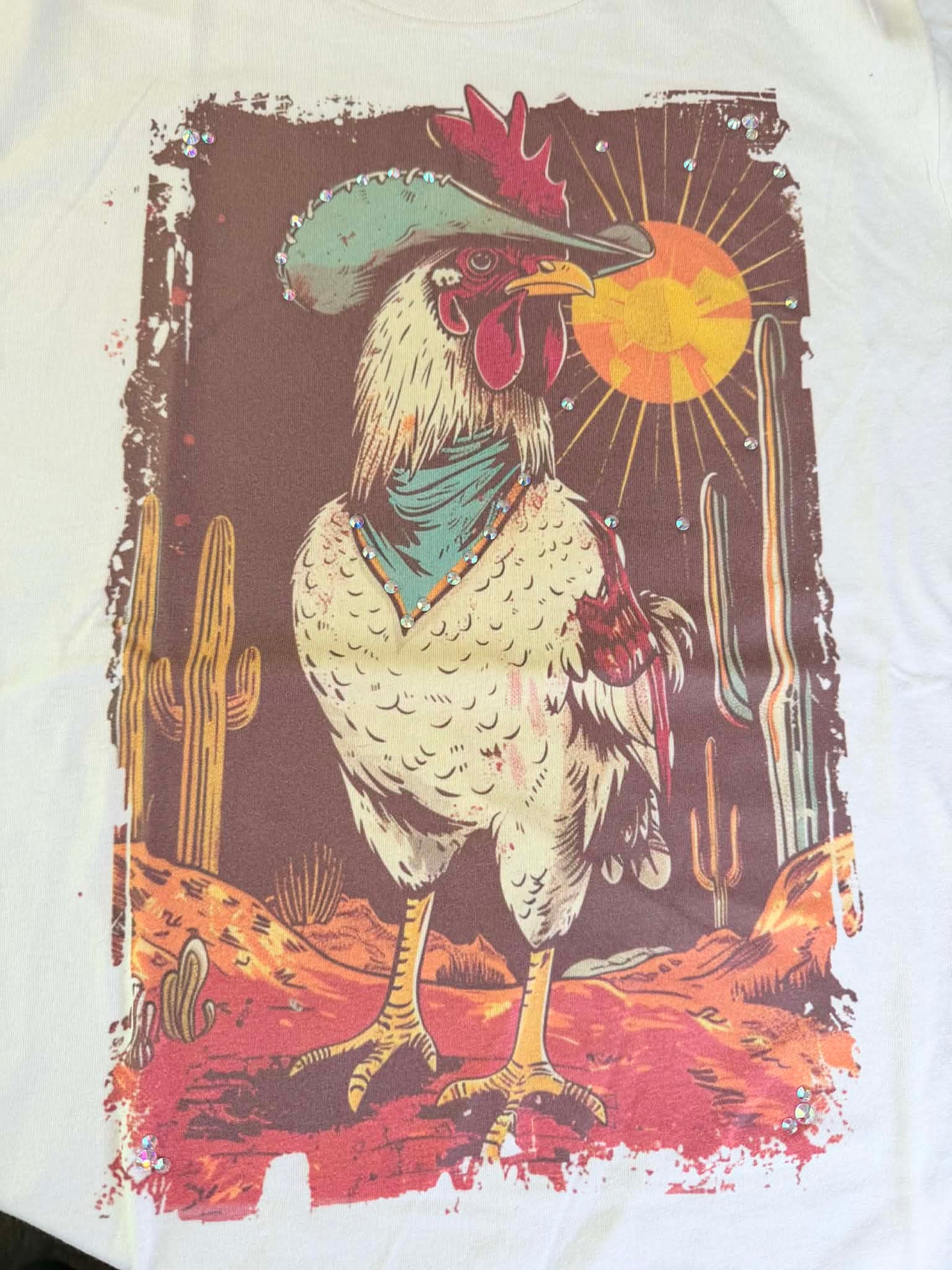 Country Rooster - Tshirt