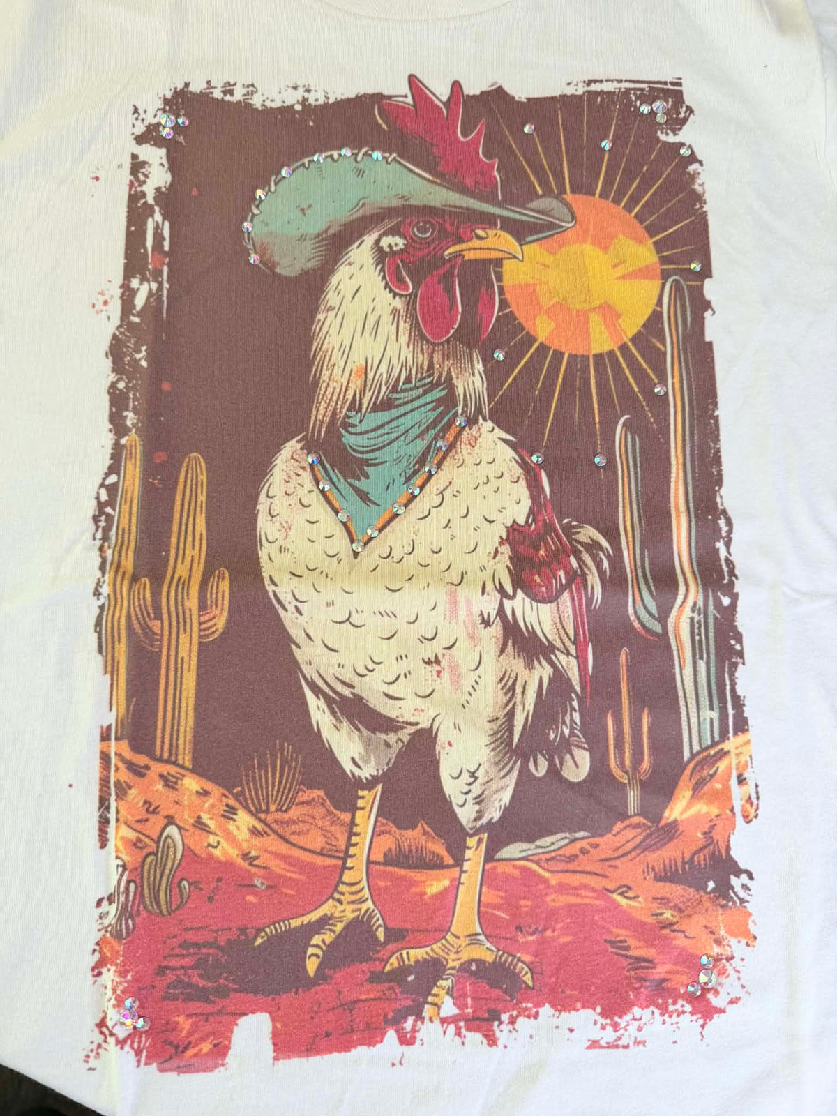 Country Rooster - Tshirt