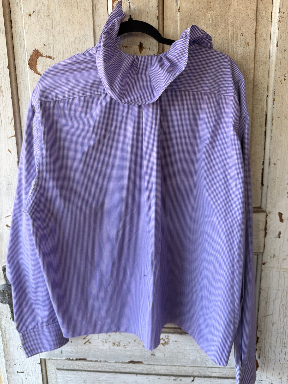 Ruffle Shirt - Lavender Love