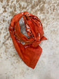 Oversized Bandana -Distressed