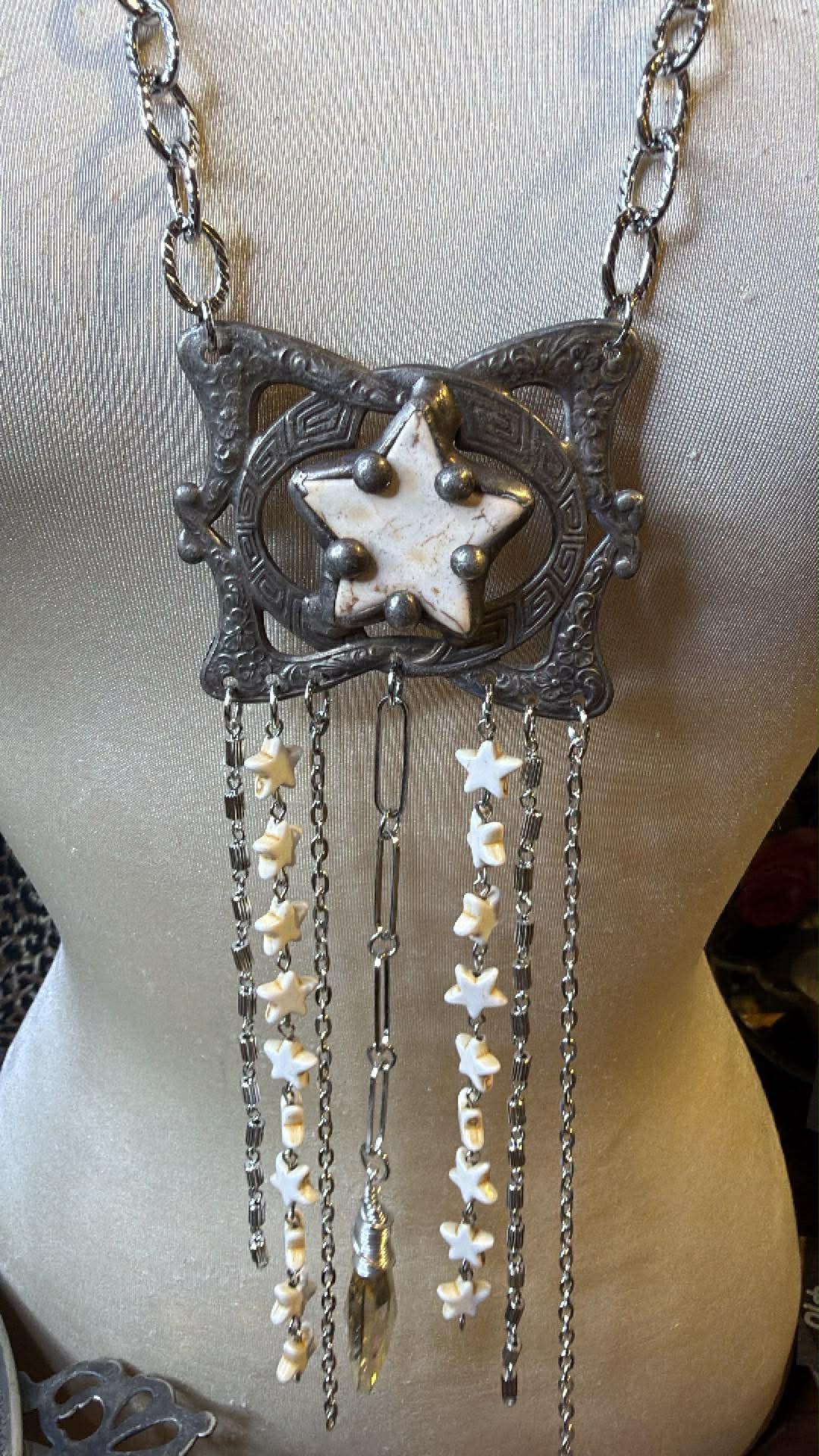 Midnight Prairie Star Necklace - FINAL SALE