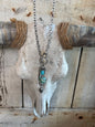 Chain W/Adjustable Toggle Front & Dangles FINAL SALE