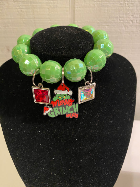 Grinch  Stretch Bracelets