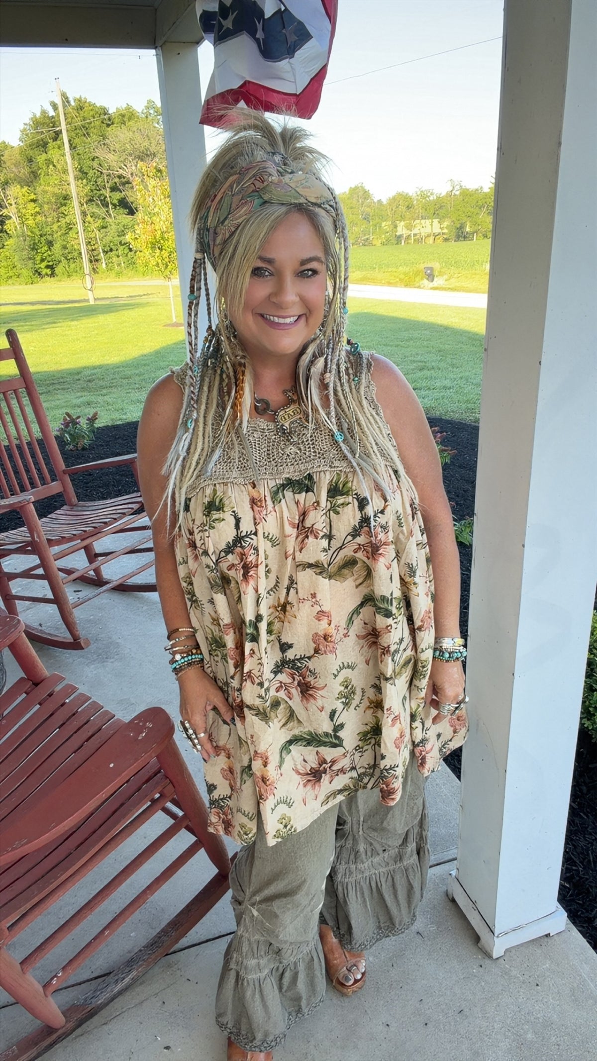 Vintage Garden Tank FINAL SALE