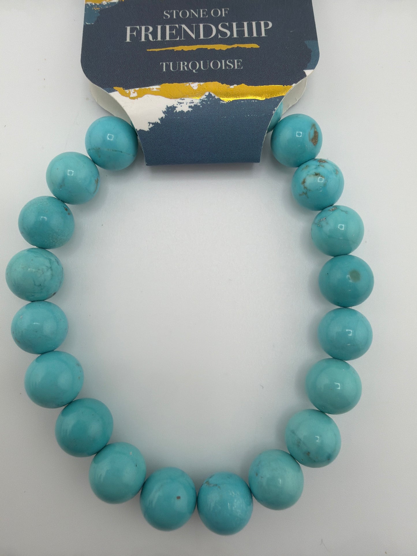 Gemstone Energy Bead Stretch Bracelets 8mm