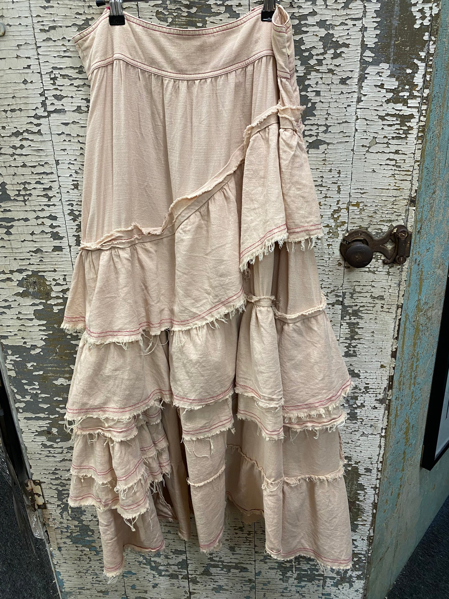 Tiered Long Skirt