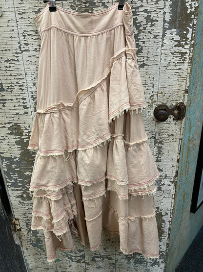 Tiered Long Skirt