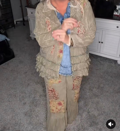 Patchwork jacket