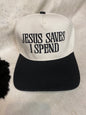 Ball Cap - Jesus Saves I Spend