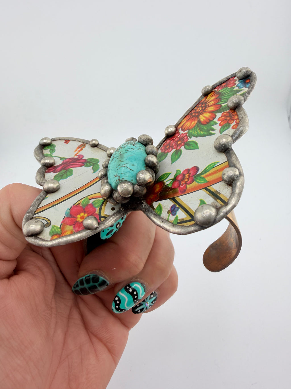 Wildflower Wings Cuff FINAL SALE
