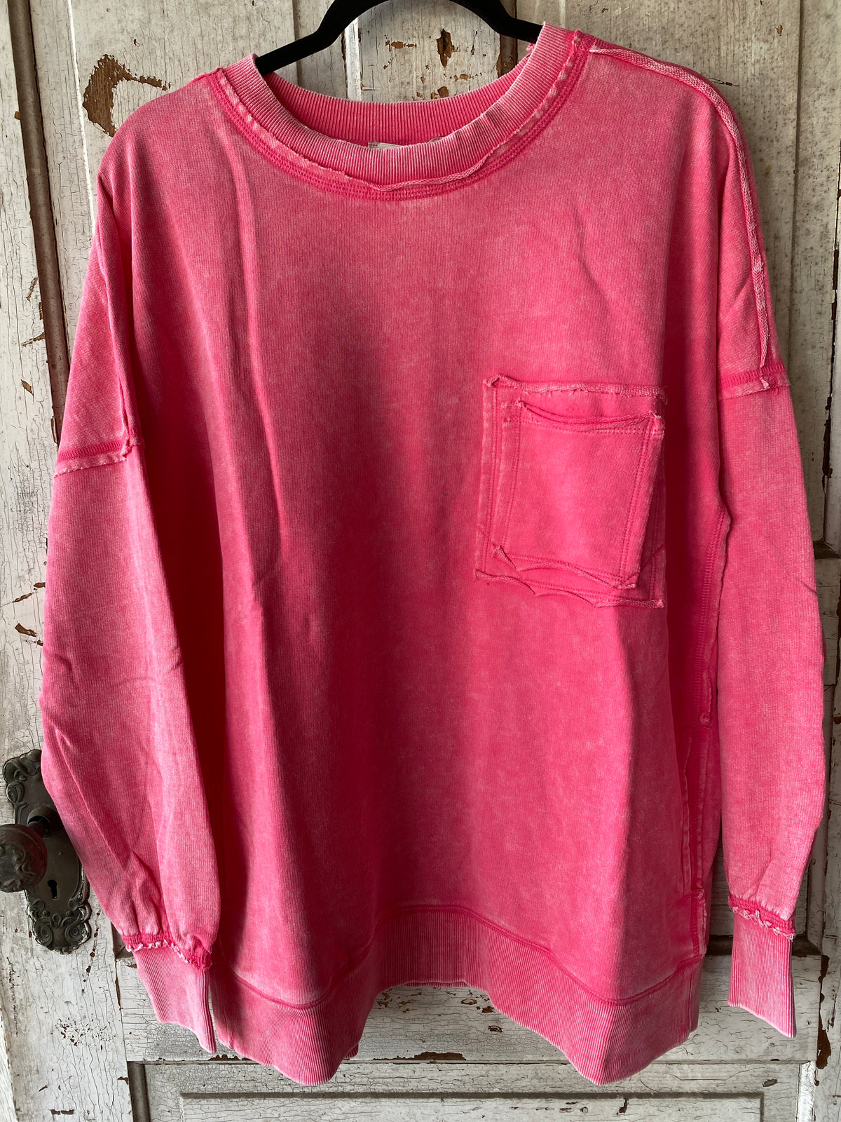 Mineral Washed Crewneck Sweatshirt