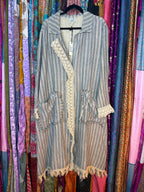 Lined Up Duster, Striped