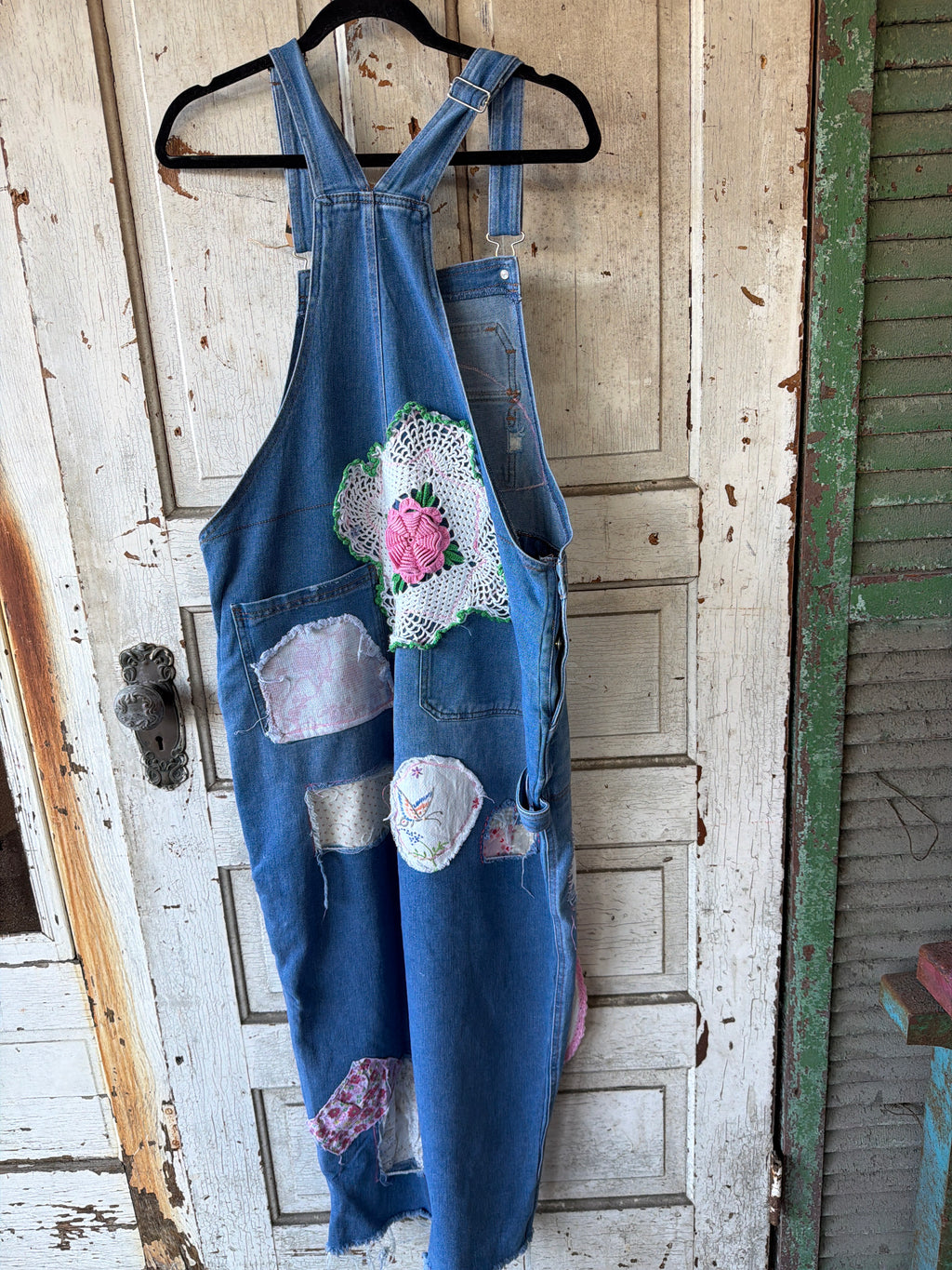 Pastel Patchwork Daydream Overalls