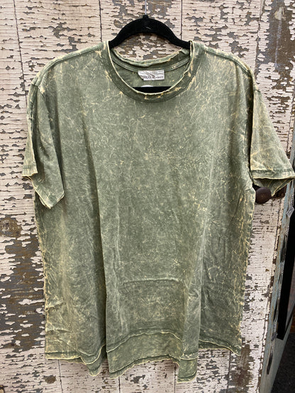 Mineral Washed Oversized Tee