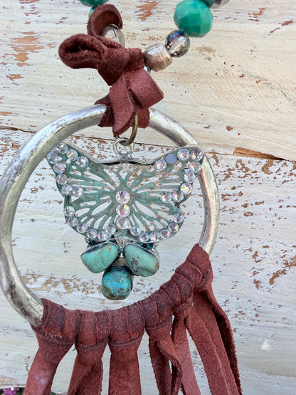 Moonlit Flutter Necklace FINAL SALE