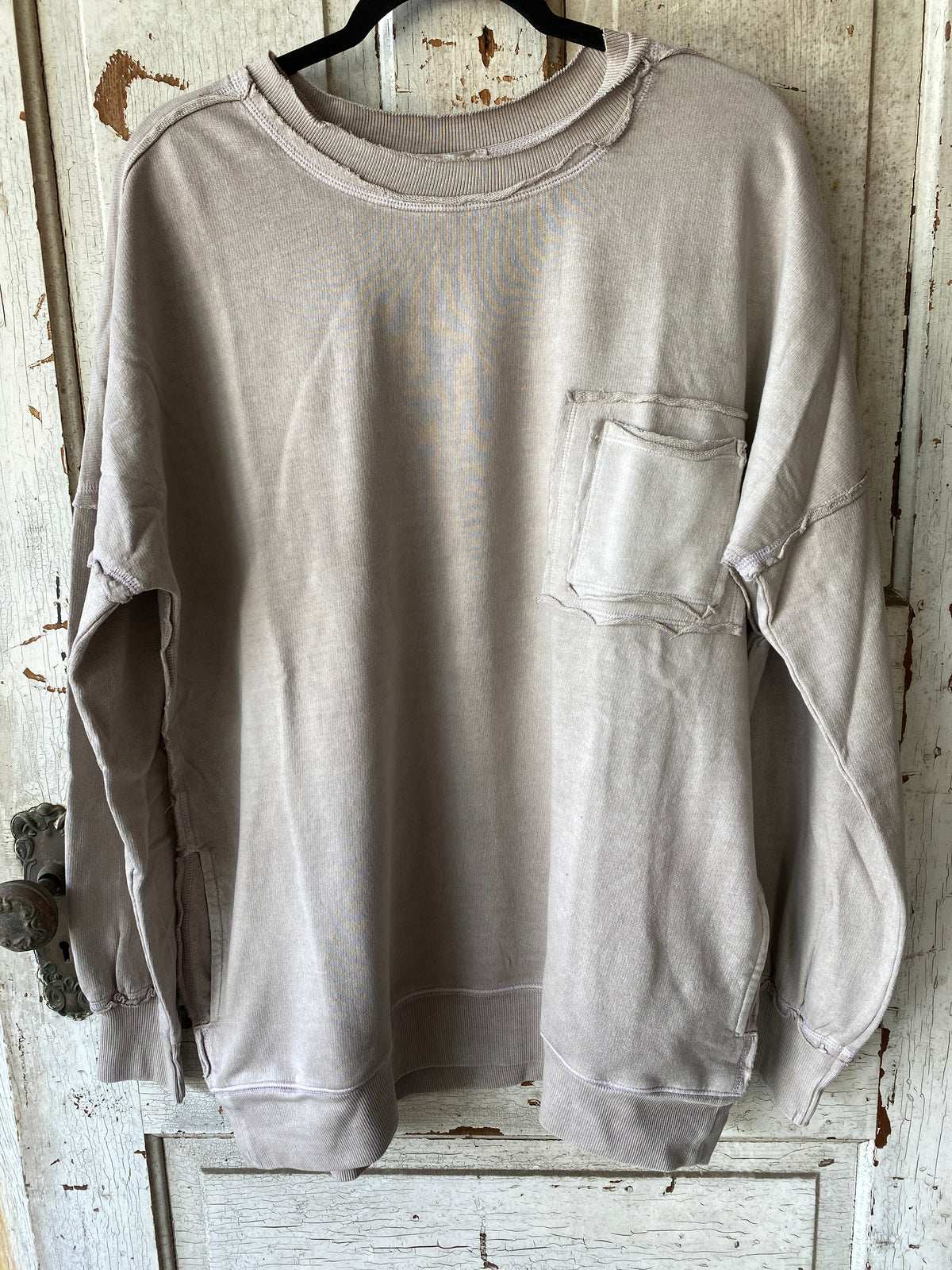 Mineral Washed Crewneck Sweatshirt