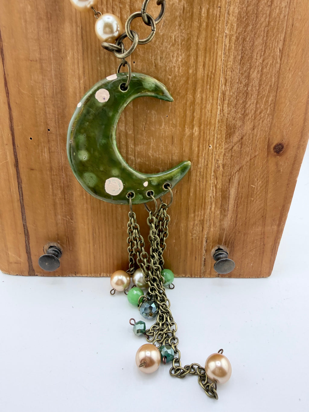 Moss Moon Magic Necklace FINAL SALE