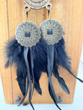 Raven Sky Earrings FINAL SALE