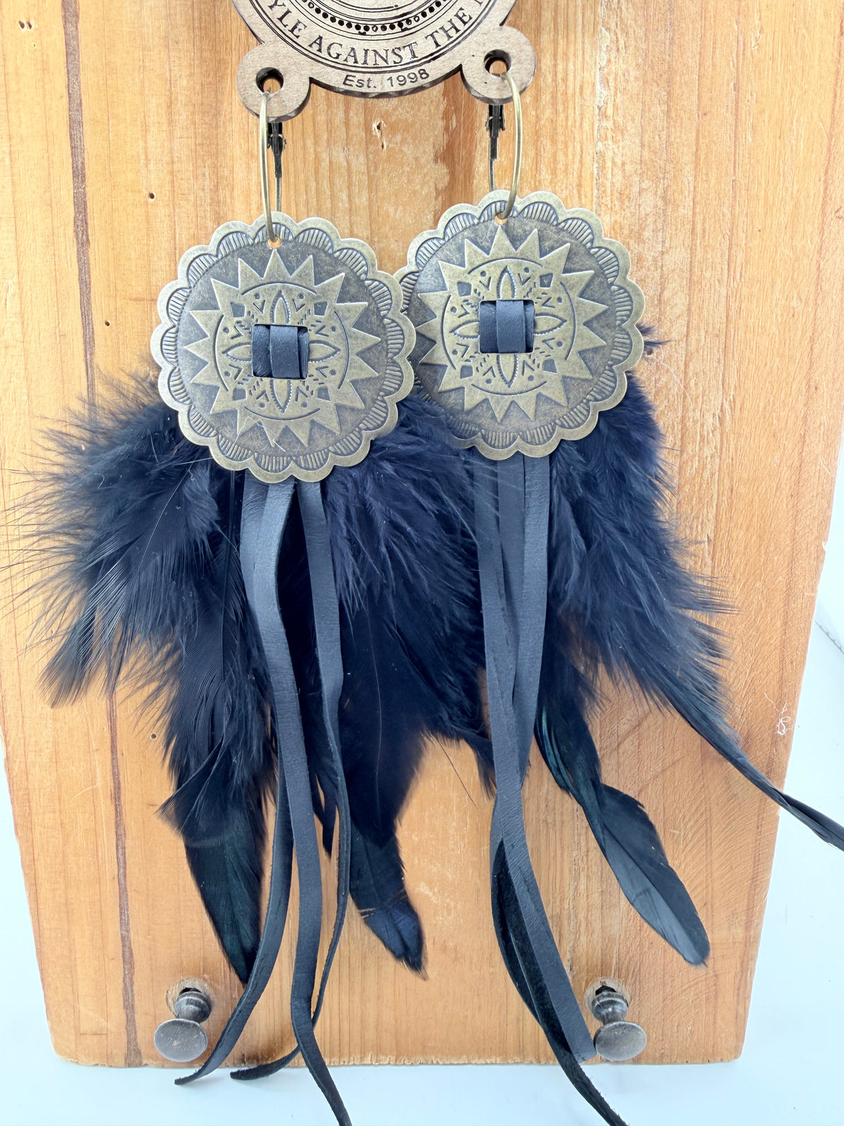 Raven Sky Earrings FINAL SALE