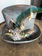 Gypsy Peacock Top Hat
