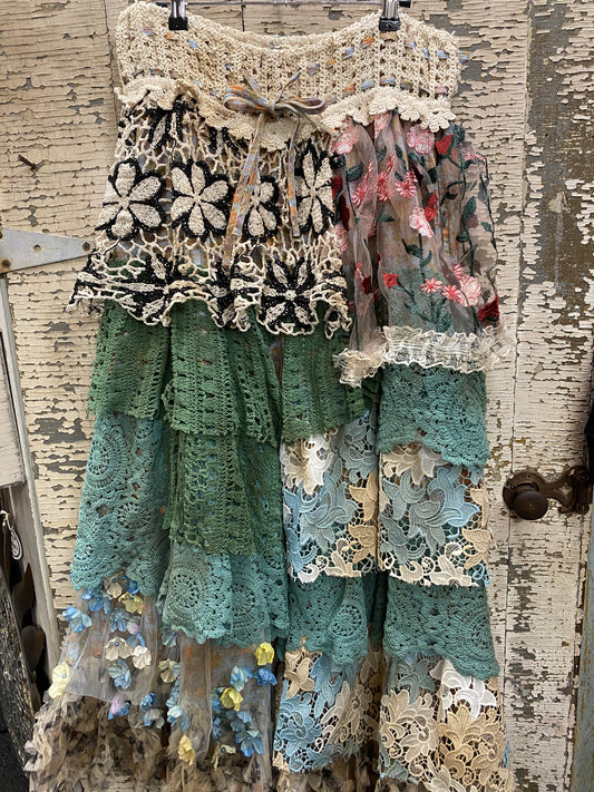 Tea Party Ruffle Pants