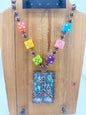 Peace Love Lucky Rolls Necklace FINAL SALE