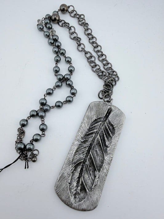 Spirit Feather Necklace FINAL SALE