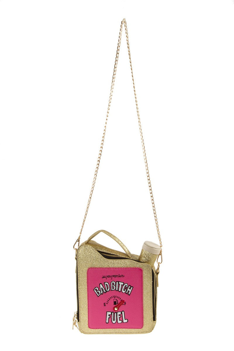 Bad B*tch Fuel Bottle shaped Crossbody